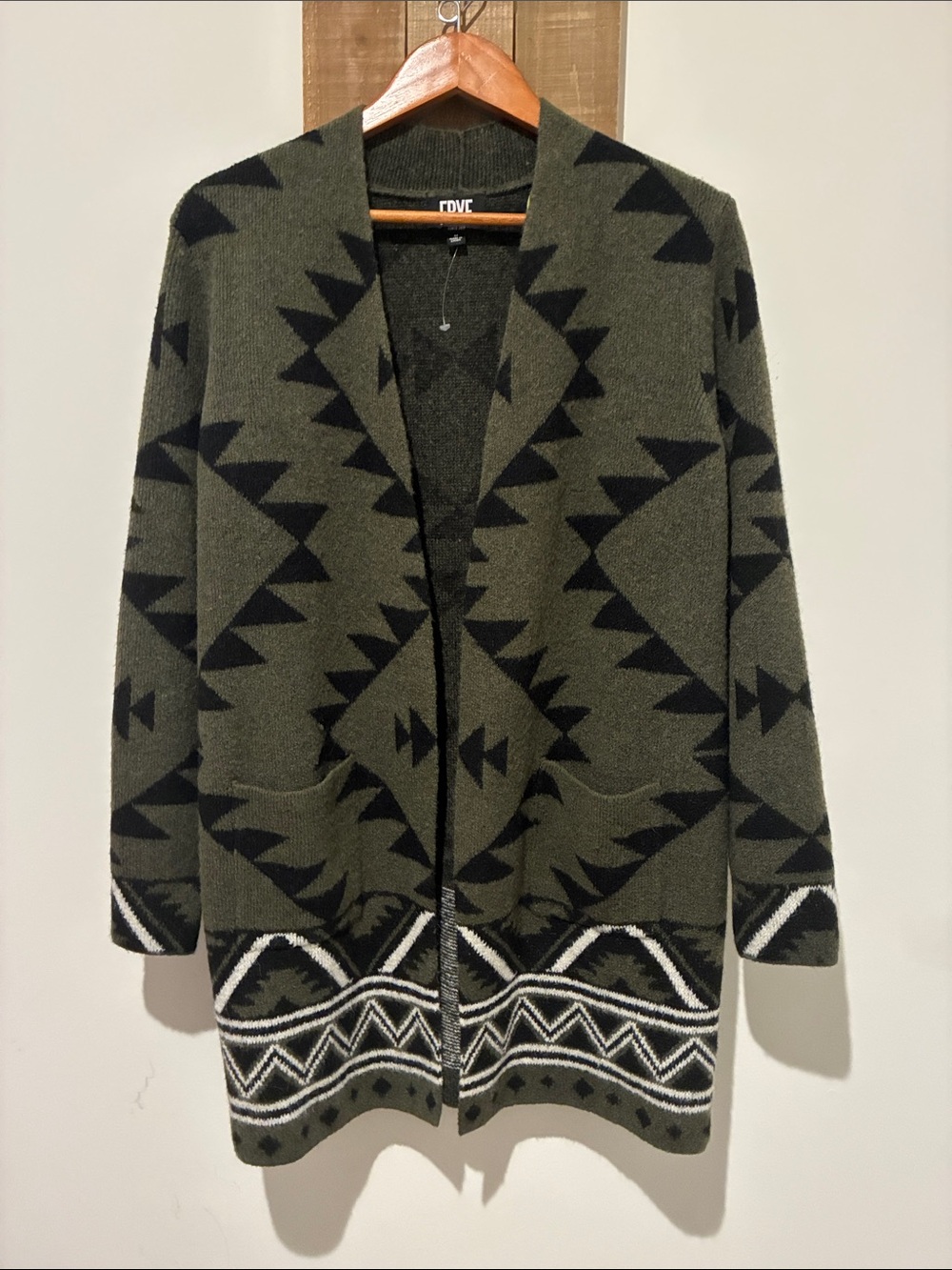 Frye Olive Knit Sweater